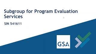 Subgroup for Program Evaluation Services - July 2023