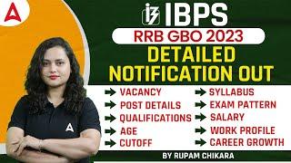 IBPS RRB GBO Notification 2023 | IBPS RRB GBO Syllabus, Salary, Age | Full Details