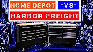 Harbor Freight -VS- Home Depot ( Yukon - VS - Husky ) 46" 9-Drawer Workstations