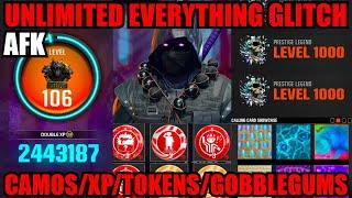 *NEW* AFK UNLIMITED EVERYTHING GLITCH! XP/CAMOS/GOBBLEGUMS/TOKENS! BO6 GLITCHES! BO6 ZOMBIES GLITCH!