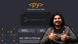 Pyscript|Run Python In Your HTML