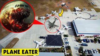 DRONE CATCHES PLANE EATER IN REAL LIFE *HE ATE ANOTHER PLANE* | THE INFECTED SKY