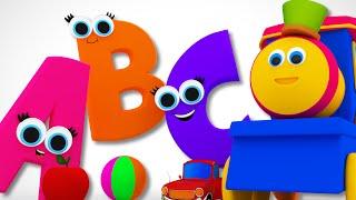 Bob The Train | Phonics Song | Learn ABC | Alphabet Song | Children's Video Bob Cartoons by Kids Tv