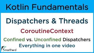 Kotlin Dispatchers, CoroutineContext, and CoroutineScope