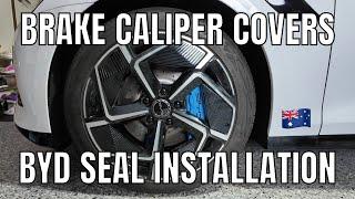 BYD Seal Brake Caliper Cover Installation Step by Step Guide and Test