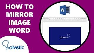 How to Mirror Image Your Word Document ️