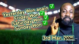 Football predictions today 3/3/25 | Soccer predictions today - Mula #footballpredictionstoday