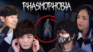 AMIGOPS PLAY PHASMOPHOBIA (ft. Disguised Toast, Sykkuno & Corpse Husband)