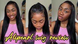  Cette wig arrive déjà toute PRÊTE  13x4 lace wig Pre styled wig ft Alipearl Hair #dalhiailoveyou