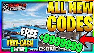 *NEW* ALL WORKING VEHICLE LEGENDS CODES FOR 2021! ROBLOX VEHICLE LEGENDS CODES