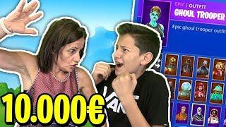 MIA MAMMA SCOPRE QUANTO HO SPESO su FORTNITE!! *ARRABBIATA*