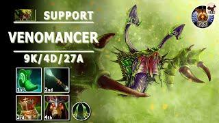 Venomancer Soft Support | 7.31b | Pos 4 Venomancer Guide | Dota 2 Immortal Gameplay