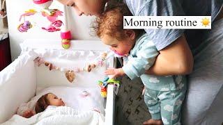 Morning routine with reborn doll Утро с Бони и Евой