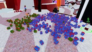 Unwrapping 500 Holiday Presents in Blox Fruits!