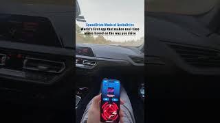 AudioDrive SpeedDrive Mode: World's First App That Makes Real-Time Music Based on the Way You Drive