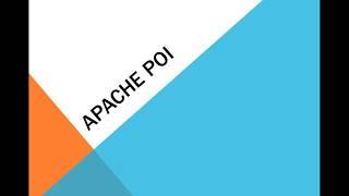 Apache POI tutorial