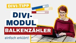 Divi Theme Tipps - Das Modul Balkenzähler | Nutze das Divi-Modul zur Darstellung von Zahlen