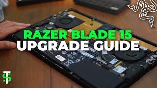 Razer Blade 15 Upgrade Guide! (RAM, SSD, Replace Battery)