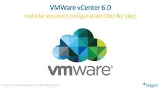 VMWare vCenter 6.0 Installation and Configuration Step by Step