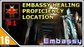 𝐇𝐄𝐋𝐋𝐏𝐎𝐈𝐍𝐓 Healing Proficiency Locations -Embassy- [Healing Location Guide #1]