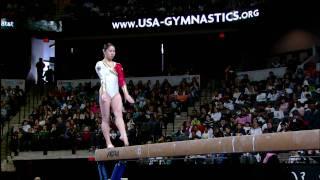 Kim Bui - Balance Beam - 2009 Tyson American Cup - NBC