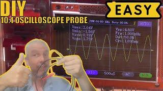 DIY 10:1 (x10) Oscilloscope Probe