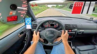 Will a 2000 AUDI S3 8L still do 238km/h after 23 years and 250.000km?