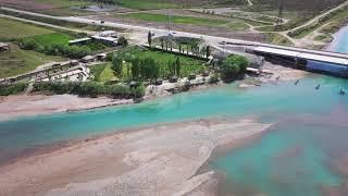 Таджикистан. Долина реки Вахш. Tajikistan. River Wakhsh.