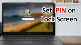 Window 10 me password kaise lagaye | How to set PIN in Windows 10 | 2021