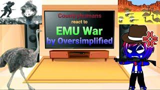 Countryhumans react to EMU War by Oversimplified