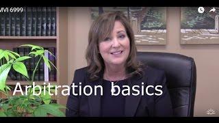 Arbitration basics