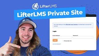 Getting Started with LifterLMS Private Site