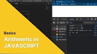 Arithmetics that you HAVE TO KNOW  in Javascript (basic)