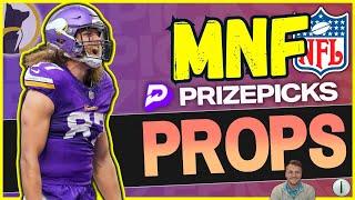 Monday Night Football PrizePicks Player Props Top Prop Bets  + UNDERDOG Picks