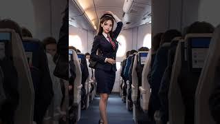 'Air Hostess' - AI Lookbook TEASER