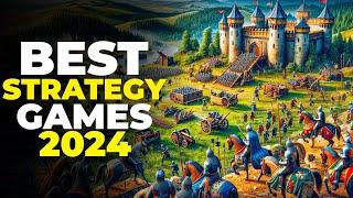 TOP 10 ACTUAL STRATEGY GAMES to PLAY RIGHT NOW on PC in 2024!