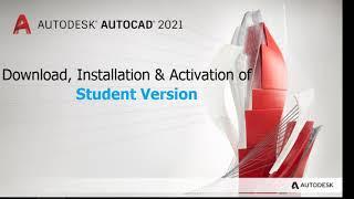 AutoCAD 2021 Student Version | Download and installation guide