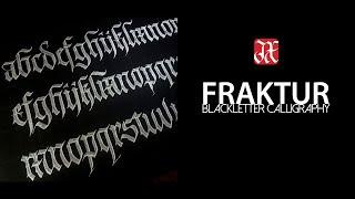 Fraktur Calligraphy (minuscule)