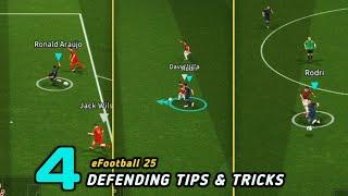 4 Tips & Tricks For Better Defending  | eFootball 25