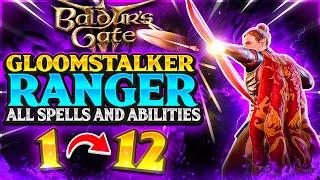 Gloomstalker Ranger - ALL Spells and Abilities - Baldurs's Gate 3 Subclass Guide