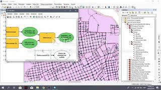 Ejercicio de geoprocesos en Arcmap, usando la herramienta ModelBuilder