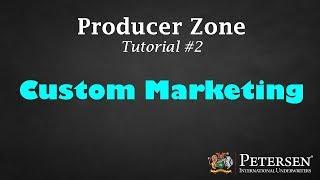 Producer Zone Tutorial #2 - Custom Marketing