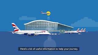 British Airways Arrivals & Connections In-Flight Video for T5