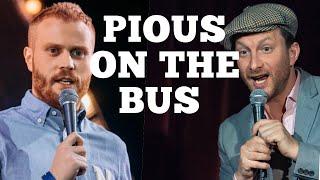 Pious On The Bus | Steve Foreman & Evgeniy Chebatkov | Big English Stand-up