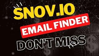 How to Find Emails and Leads with Snov.io | Best Email Finder Tools | Email Extract From Website