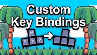 Setting Up Custom Key Bindings - GDevelop
