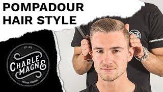 POMPADOUR MIT MATTE POMADE | KLASSISCHE HERRENFRISUR | FRISUR STYLING-TUTORIAL FÜR MÄNNER