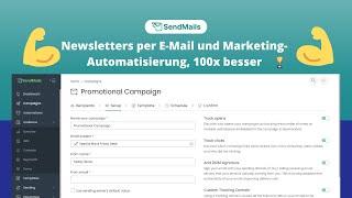 SendMails.io Demo | E-Mail-Marketing, Automatisierung & Kontakt-CRM