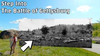 The Valley of Death at Gettysburg | Civil War Then & Now