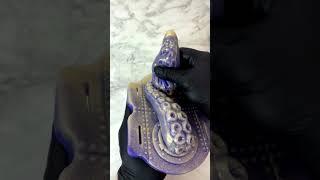 Tentacle grinder IV in purple and gold